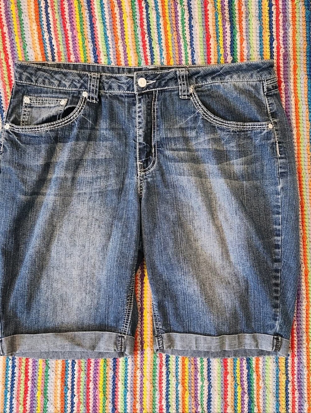 Vintage 2000s Cato Denim Bermuda Shorts